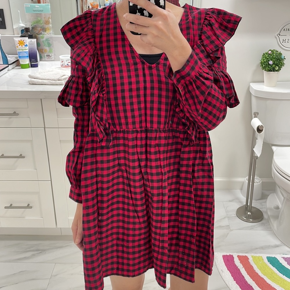 ASOS gingham dress